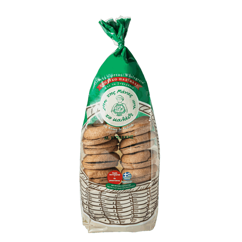 Κριθαροκουλούρα Ολικής Αλέσεως από την Κρήτη 1600gr