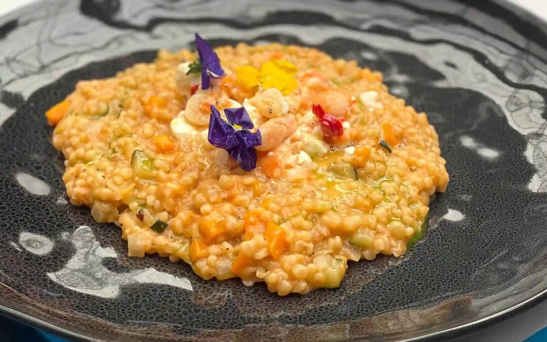 Τραχανοτότο με Ξινό Τραχανά, Μανιτάρια και Θυμάρι